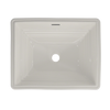 Toto Promenade Rectangular Undermount Bathroom Sink, Colonial White - LT533#11