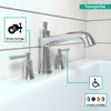 Hansgrohe 4776000 Joleena 3-Hole Roman Tub Set Trim in Chrome