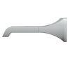 Toto GC Wall Tub Spout, Polished Chrome