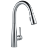 Delta Essa 9113-AR-DST Single Handle Pull-Down Kitchen Faucet in Arctic Stainless Finish