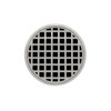 Infinity Drain 5" Round RQD 5-2A SS Center Drain Kit: Satin Stainless
