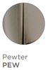 Jaclo Frescia Light Grey Face Showerhead - 1.5 GPM in Pewter Finish