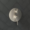 Hansgrohe 04447820 Ecostat Pressure Balance Trim S with Diverter in Brushed Nickel