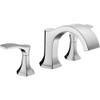 Hansgrohe 4816000 Locarno 3-Hole Roman Tub Set Trim in Chrome