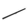 Infinity Drain 36" S-LT 3836 BK Linear Drain Kit: Matte Black