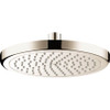 Hansgrohe 26916821 Croma Showerhead 220 1-Jet, 1.5 GPM in Brushed Nickel