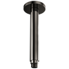 Brizo 83992-10MF-BNX Kintsu 10" Dual Waterway Ceiling Mount Shower Arm and Flange: Brilliance Black Onyx