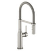 Elkay Avado Single Hole Kitchen Faucet with Semi-professional Spout and Forward Only Lever Handle Lustrous Steel