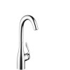Hansgrohe 14801801 Allegro E Bar Faucet STEEL OPTIK