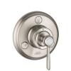 AXOR 16832831 Montreux Trio/Quattro Trim w/Lever Handle Polished Nickel