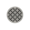 Infinity Drain 5" Round RKDB 5-P SS Center Drain Kit: Satin Stainless