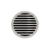 Infinity Drain 5" Round RNDB 5-A SS Center Drain Kit: Satin Stainless