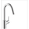 Hansgrohe 14872801 Talis S Single Hole Kitchen Pull Down 1spray STEEL OPTIK