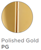 Jaclo Ambra Showerhead- 1.5 GPM in Polished Gold Finish