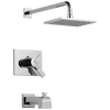 Delta Vero T17453-WE Monitor 17 Series Tub & Shower Trim in Chrome Finish