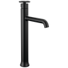 Delta Trinsic 758-BL-DST Single Handle Vessel Bathroom Faucet in Matte Black Finish
