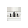hansgrohe 04774670 Joleena Widespread Faucet 100 with Pop-Up Drain, 1.2 GPM in Matte Black
