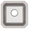 Elkay Lustertone Classic Stainless Steel, 14-1/2" x 14-1/2" x 5-3/8" Single Bowl Undermount ADA Sink