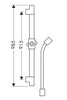 AXOR 27830000 Starck Wallbar 36" in Chrome