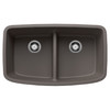 Blanco 443126: Valea Equal Double Low Divide Sink - Volcano Gray