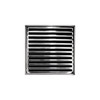 Infinity Drain 5" x 5" ND 5-2A PS Center Drain Kit: Polished Stainless