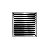 Infinity Drain 5" x 5" ND 5-2P PS Center Drain Kit: Polished Stainless