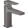 Hansgrohe 32506341 Metropol Single-Hole Faucet 110 with Lever Handle and Pop-Up Drain, 1.2 GPM in Brushed Black Chrome