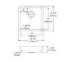 Elkay Lustertone Classic Stainless Steel 18-1/2" x 18-1/2" x 4-3/8" Single Bowl Undermount ADA Sink
