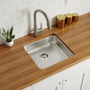 Elkay Lustertone Classic Stainless Steel 18-1/2" x 18-1/2" x 5-3/8" Single Bowl Undermount ADA Sink