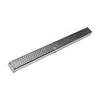 Infinity Drain 48" SDG 6548 PS Linear Drain Kit: Polished Stainless