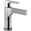 Delta Zura: Single Handle Bathroom Faucet with Touch2O.xt Technology Chrome