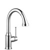 Hansgrohe 04215800 TalisC Higharc Single Hole Kitchen Faucet STEEL OPTIK