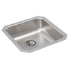 Elkay Lustertone Classic Stainless Steel, 16-1/2" x 16-1/2" x 5-3/8", Single Bowl Undermount ADA Sink w/Perfect Drain