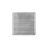 Infinity Drain 5" x 5" WDB 5-P SS Center Drain Kit: Satin Stainless