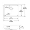 Elkay Lustertone Classic Stainless Steel, 23-1/2" x 18-1/4" x 4-7/8", Single Bowl Undermount ADA Sink