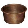 Native Trails CPS238 BABY CLASSIC Hammered Copper Bathroom Sink Native Trails CPS238 BABY CLASSIC Hammered Copper Bathroom Sink