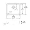 Elkay Lustertone Classic Stainless Steel 21-1/2" x 18-1/2" x 4-7/8", Single Bowl Undermount ADA Sink