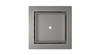 Infinity Drain 5" x 5" TDF 5-2A PS Center Drain Kit: Polished Stainless