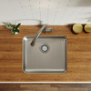 Elkay Lustertone Classic Stainless Steel 21-1/2" x 18-1/2" x 4-3/8" Single Bowl Undermount ADA Sink