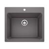 Blanco 401924 LivenSilgranit Laundry Sink - Metallic Gray