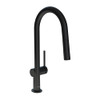 Hansgrohe 72846671 Talis N High Arc Kitchen Faucet, A-Style 2-Spray Pull-Down, 1.75 GPM in Matte Black