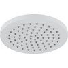 Hansgrohe 27629701 Raindance S Shower Head 180 1-Jet PowderRain, 1.75 GPM in Matte White