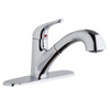 Elkay Dayton Stainless Steel 23-1/2" x 18-1/4" x 8", Single Bowl Undermount Sink and Faucet Kit with Bottom Grid