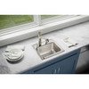 Elkay Lustertone Classic Stainless Steel 17" x 16" x 7-5/8" OS4-Hole Single Bowl Drop-in Sink