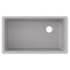 Elkay Quartz Classic 33" x 18-3/4" x 9-1/2" Single Bowl Undermount Sink Greystone