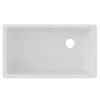Elkay Quartz Classic 33" x 18-3/4" x 9-1/2" Single Bowl Undermount Sink White