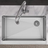 Elkay Crosstown 18 Gauge Stainless Steel 35-7/8" x 20-1/4" x 9" Single Bowl Farmhouse Sink