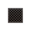 Infinity Drain 5" x 5" MDB 5-S ORB Center Drain Kit: Oil Rubbed Bronze