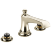 Brizo Rook 65360LF-PNLHP-ECO Widespread Lavatory Faucet - Less Handles Polished Nickel 1.2GPM