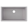 Elkay Quartz Classic 33" x 18-7/16" x 9-7/16" Single Bowl Undermount Sink Greystone